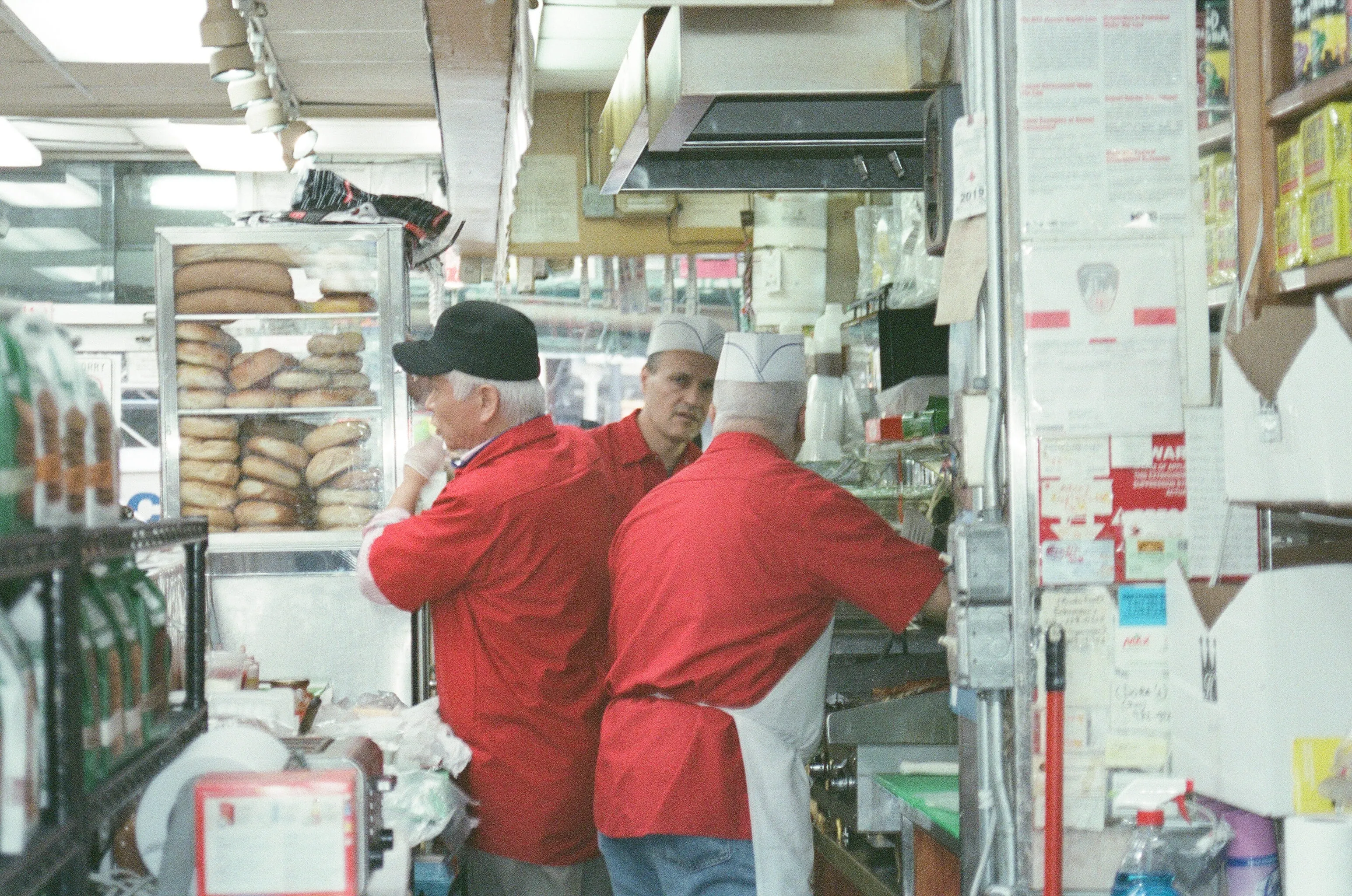 Film photograph from New York City.