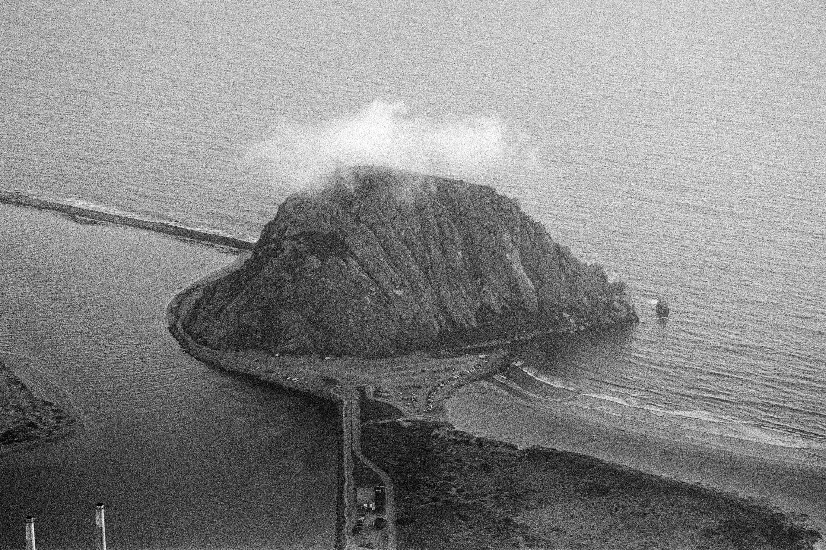 Black and white film photograph from California.